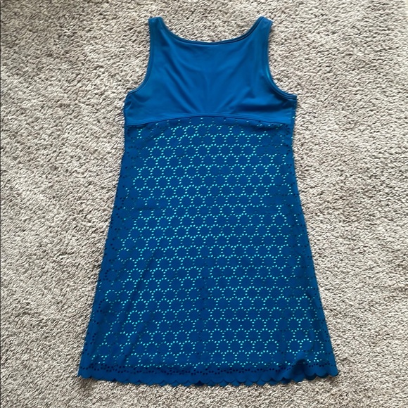 Title Nine Teal and Blue Patterned Dress
045 - Picture 3 of 3